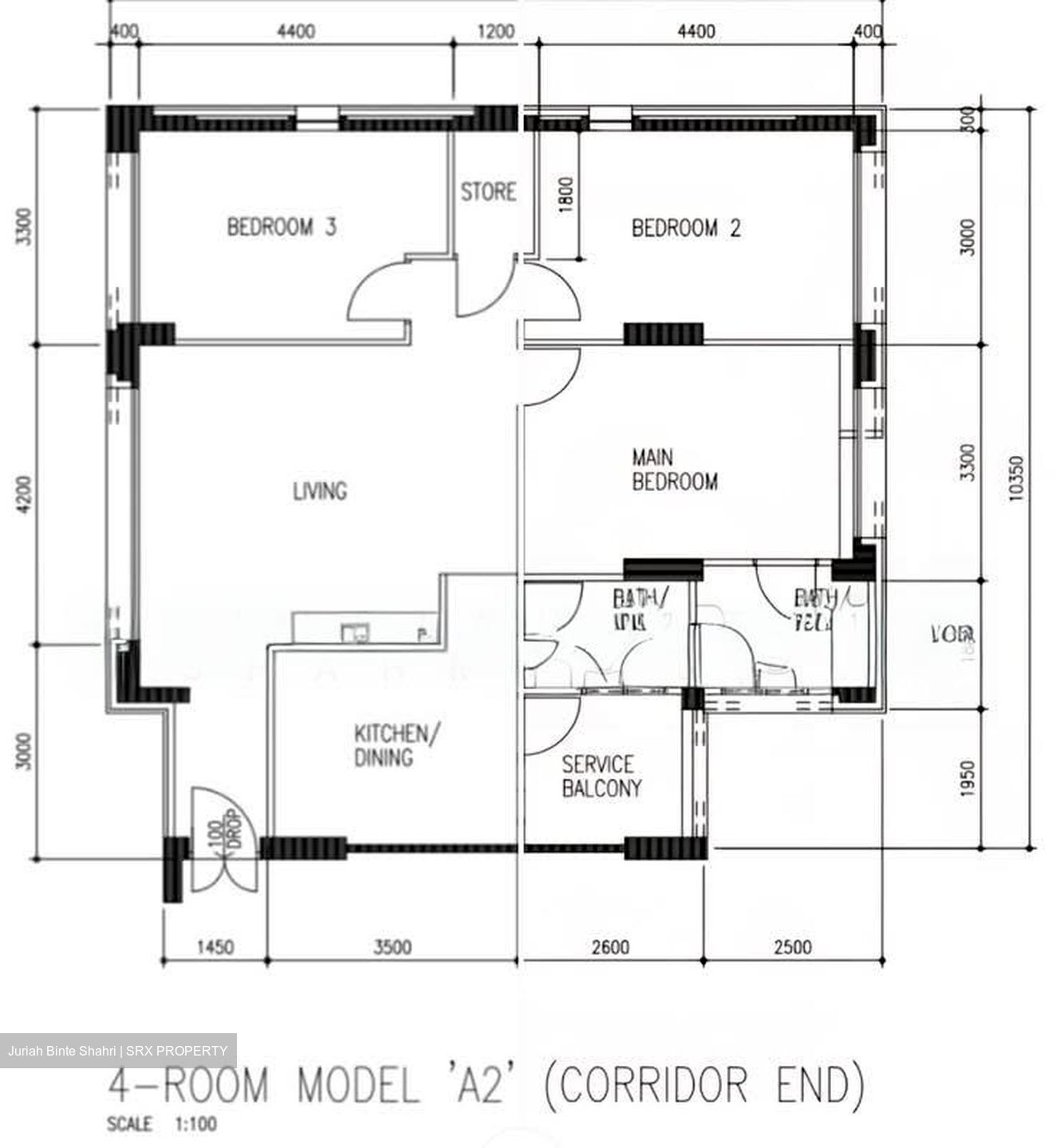 Blk 739 Woodlands Circle (Woodlands), HDB 4 Rooms #559242801